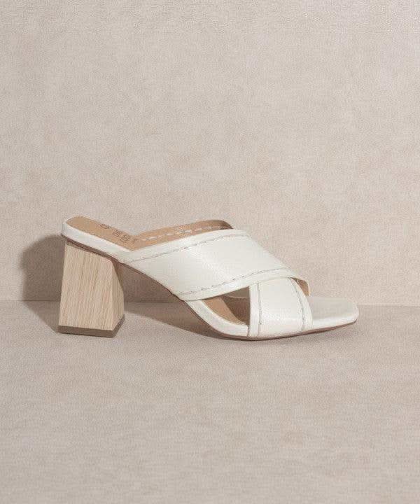 OASIS SOCIETY Jade - Strappy Stitched Sandal - SwagglyLife Home & Fashion