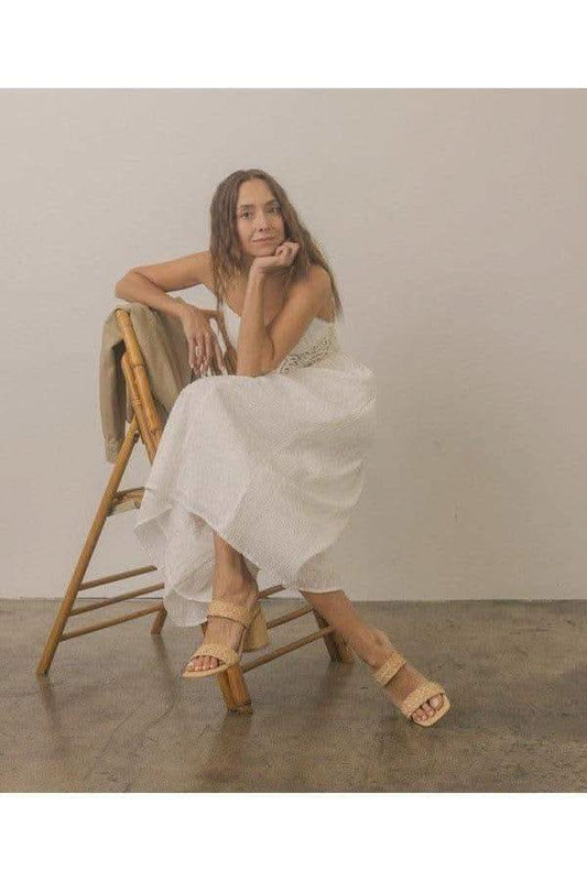 OASIS SOCIETY Kayla - Raffia Sandal Heel in - Shoes photo