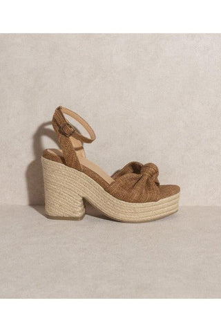 OASIS SOCIETY Mackenzie - Espadrille Wedge Sandal - SwagglyLife Home & Fashion