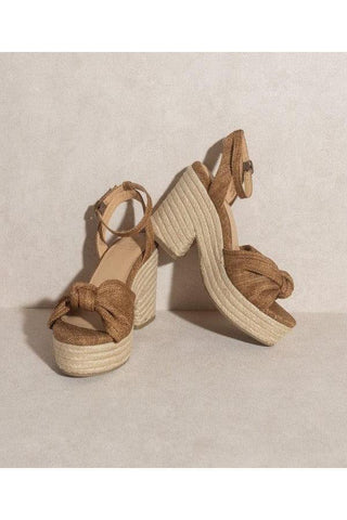 OASIS SOCIETY Mackenzie - Espadrille Wedge Sandal - SwagglyLife Home & Fashion