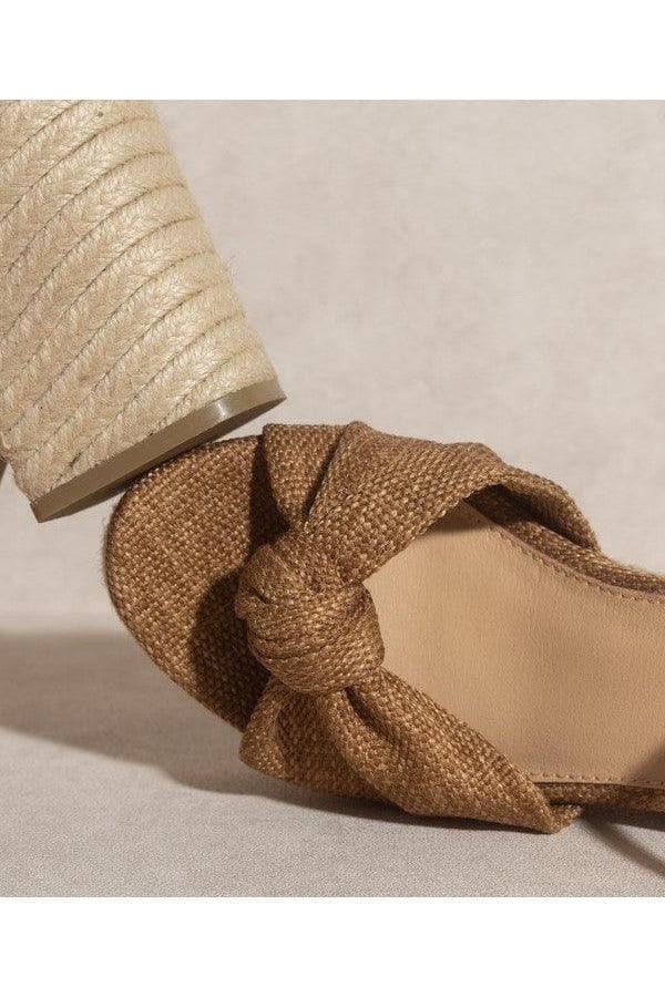 OASIS SOCIETY Mackenzie - Espadrille Wedge Sandal - SwagglyLife Home & Fashion