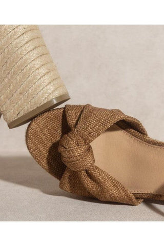 OASIS SOCIETY Mackenzie - Espadrille Wedge Sandal - SwagglyLife Home & Fashion