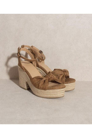 OASIS SOCIETY Mackenzie - Espadrille Wedge Sandal - SwagglyLife Home & Fashion