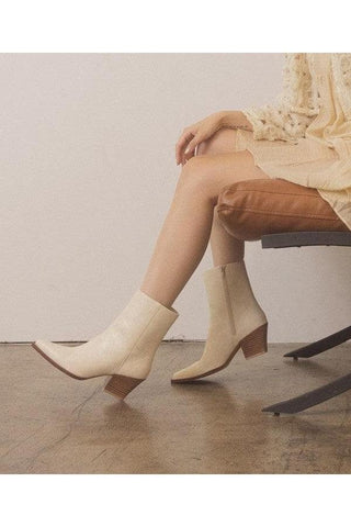 OASIS SOCIETY Miley - Alligator Print Booties - SwagglyLife Home & Fashion