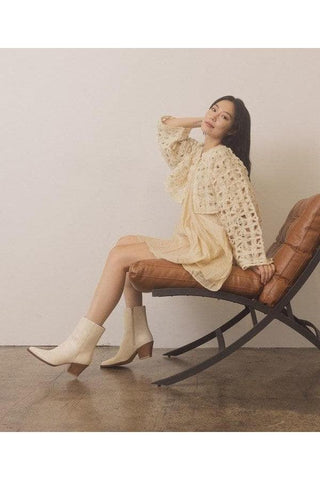 OASIS SOCIETY Miley - Alligator Print Booties - SwagglyLife Home & Fashion