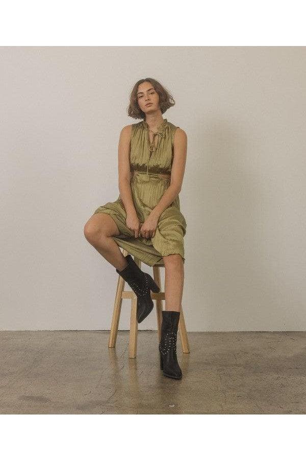 OASIS SOCIETY Paris - Studded Boots - SwagglyLife Home & Fashion