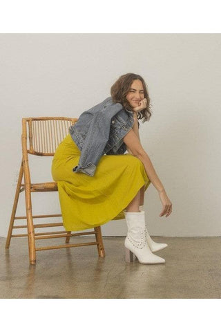 OASIS SOCIETY Paris - Studded Boots - SwagglyLife Home & Fashion