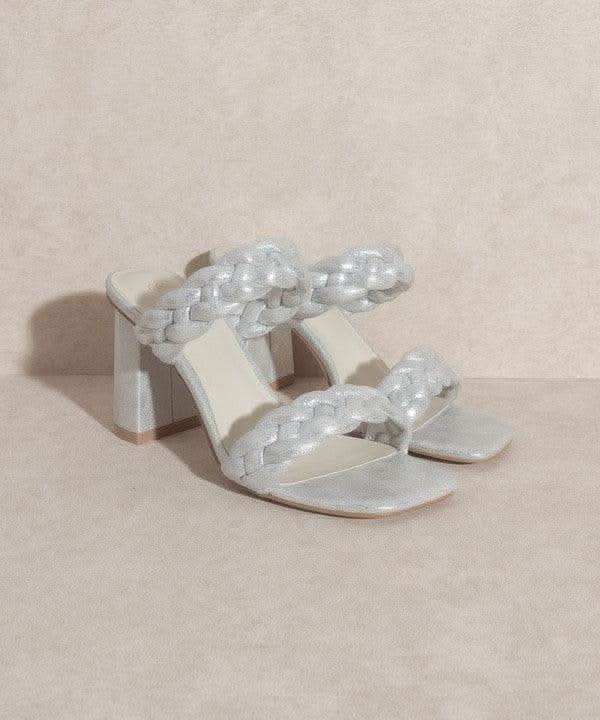 OASIS SOCIETY Savannah - Metallic Heel, 2 Colors - SwagglyLife Home & Fashion