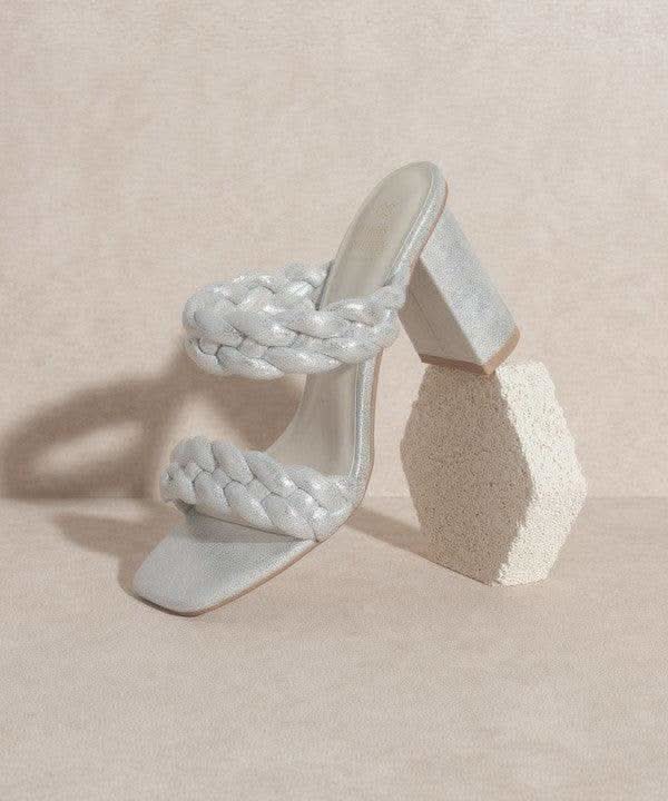 OASIS SOCIETY Savannah - Metallic Heel, 2 Colors - SwagglyLife Home & Fashion