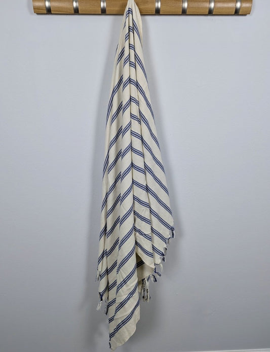 Ocean Breeze Towel | Lightweight, Absorbent & Quick-Drying Turkish Beach Towel in - Towel photo