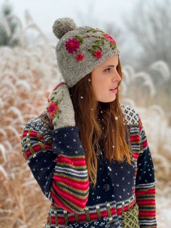 Olivia Handwarmers in - mittens photo