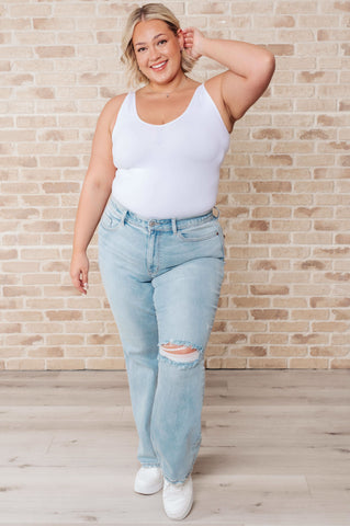 Parker High Rise 90's Straight Jeans in - Womens photo