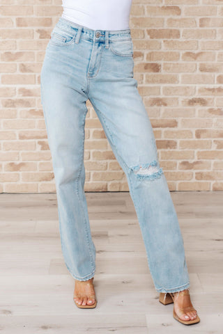 Parker High Rise 90's Straight Jeans in - Womens photo