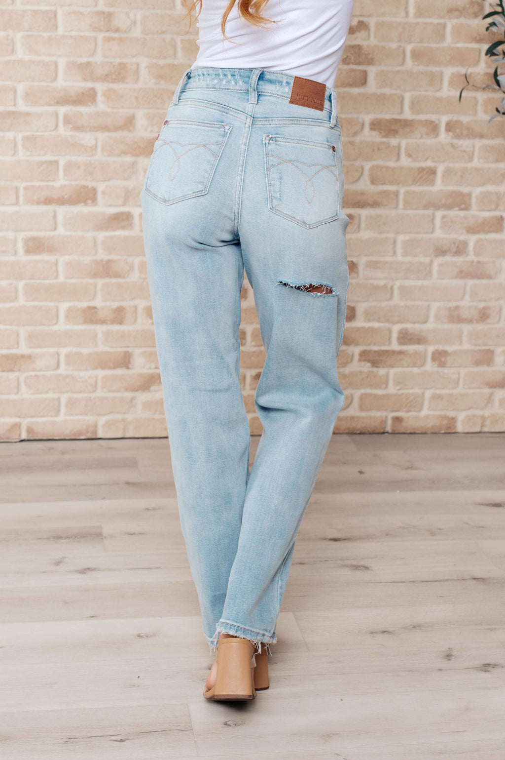 Parker High Rise 90's Straight Jeans in - Womens photo
