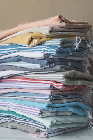 Perfect Classic Towel Collection – 40”x70” Lightweight Organic Turkish Cotton Towels in - Beach Towel photo