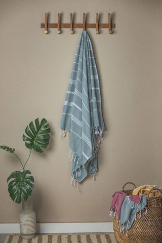 Perfect Classic Towel Collection – 40”x70” Lightweight Organic Turkish Cotton Towels in - Beach Towel photo