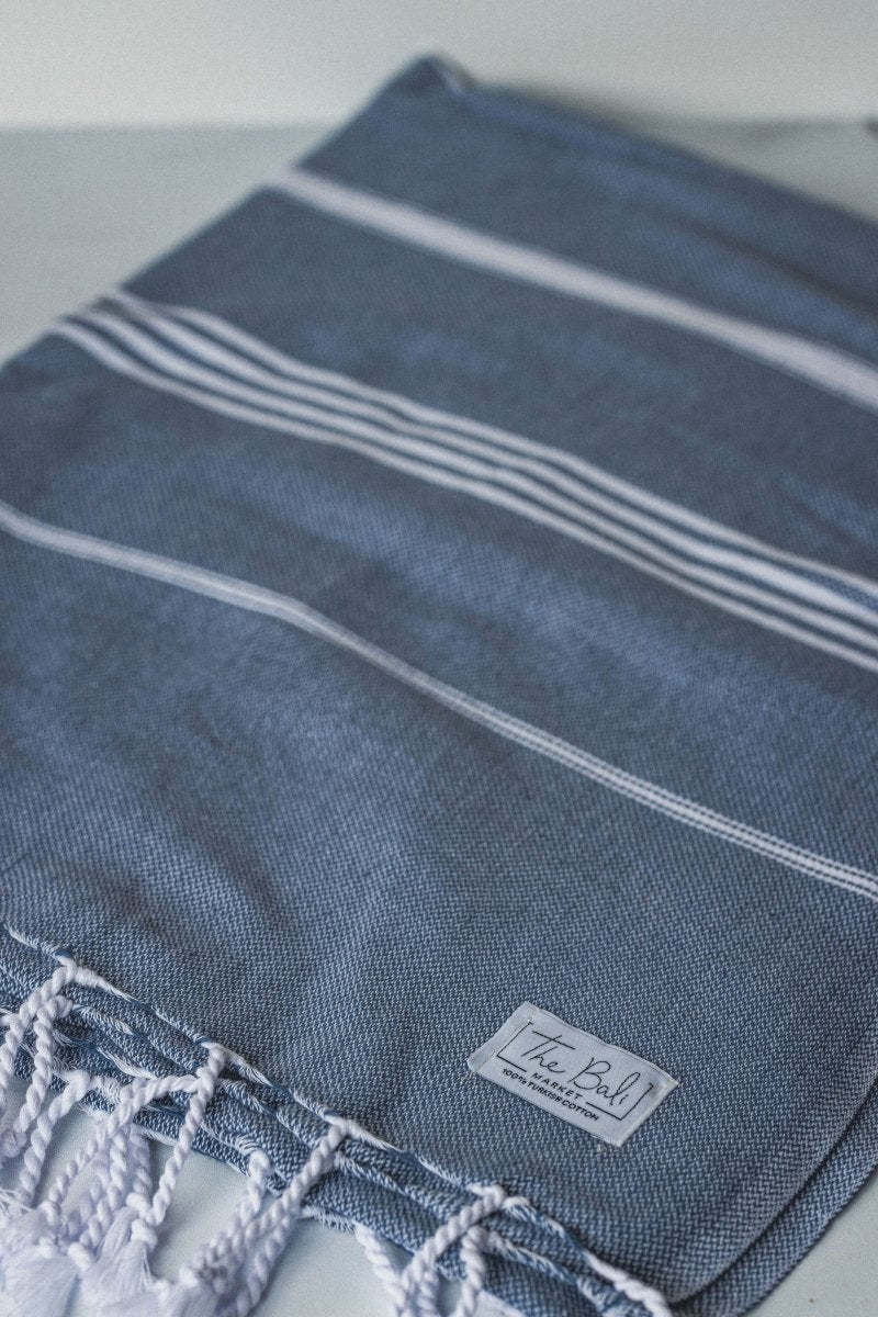 Perfect Classic Towel Collection – 40”x70” Lightweight Organic Turkish Cotton Towels in - Beach Towel photo