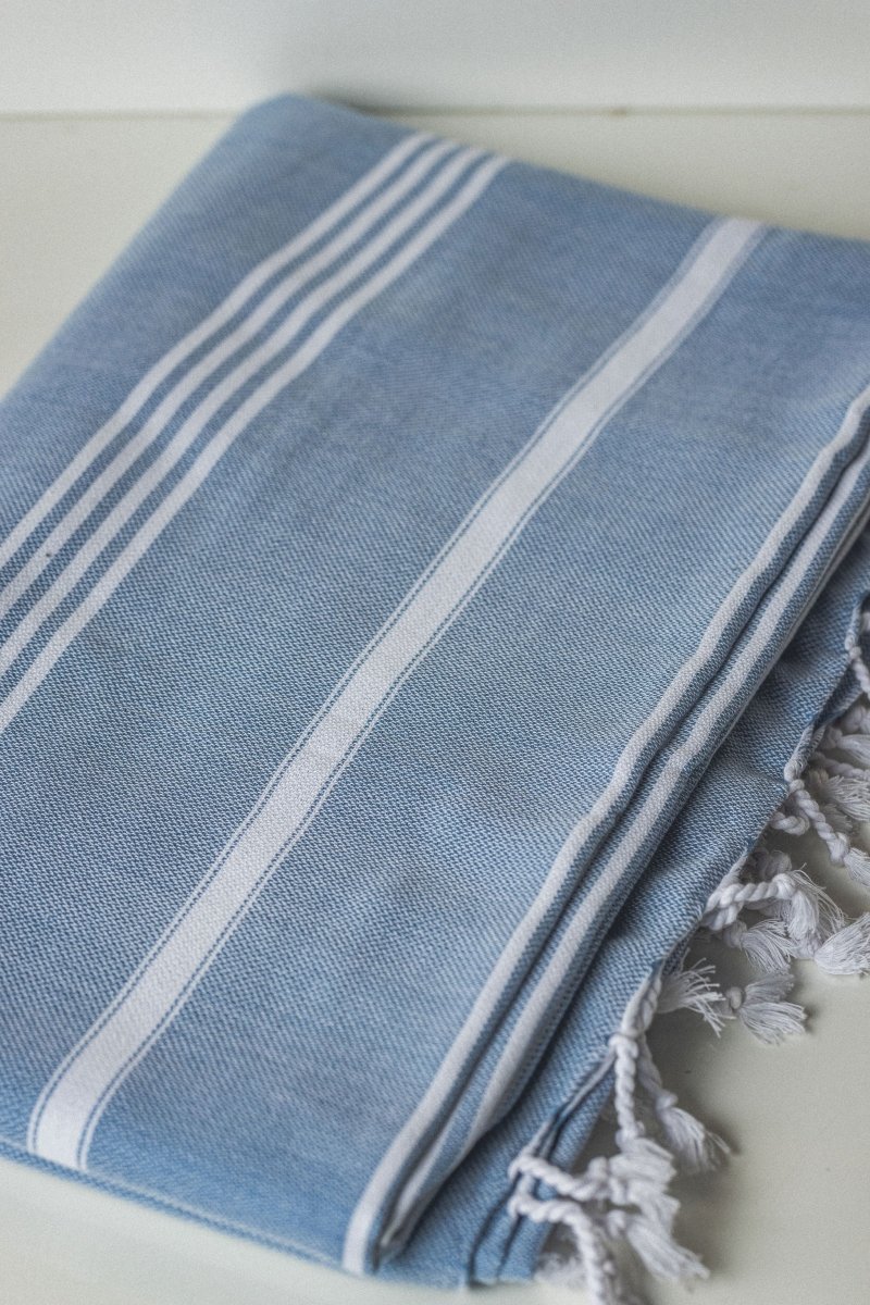 Perfect Classic XL Beach Blanket – 70”x90” Organic Turkish Cotton, Durable & Versatile in - Beach Blanket photo