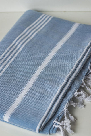 Perfect Classic XL Beach Blanket – 70”x90” Organic Turkish Cotton, Durable & Versatile in - Beach Blanket photo