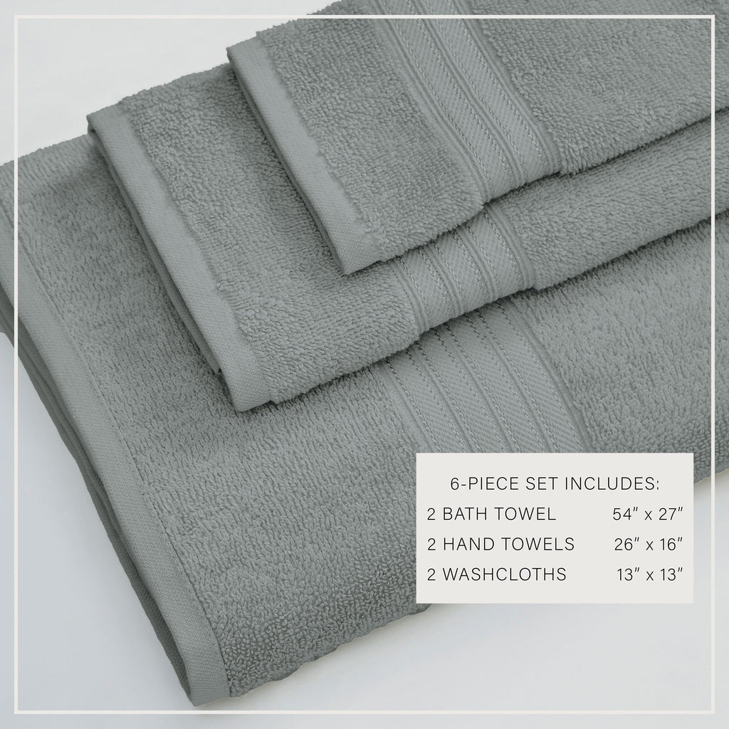 Cotton Terry Bath Towel Set - Cooper Collection in - photo