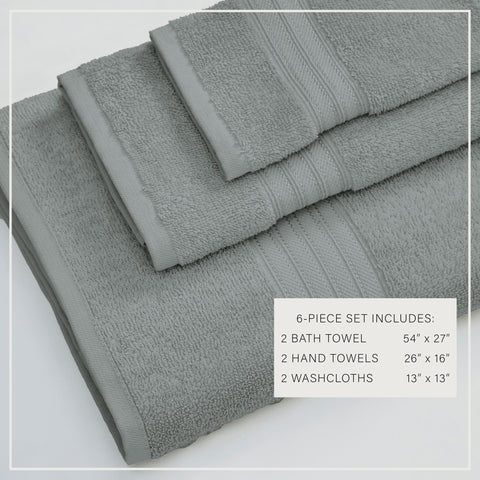 Cotton Terry Bath Towel Set - Cooper Collection in - photo