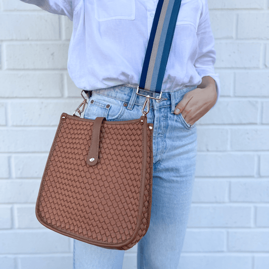 Lea Woven Courier | Choose Your Strap in - Bags photo