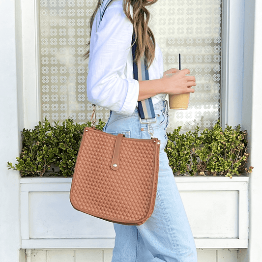 Lea Woven Courier | Choose Your Strap in - Bags photo