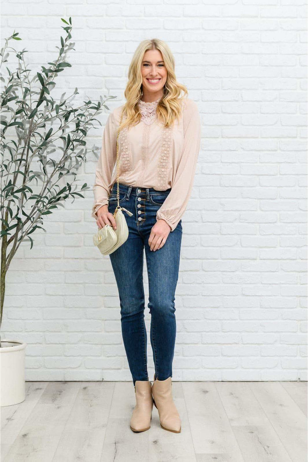 Picture This Top In Blush - SwagglyLife Home & Fashion