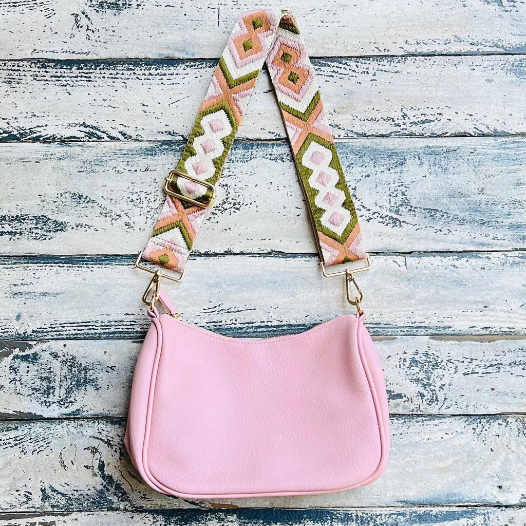 Lucy Handbag | Choose Your Strap in Pink - Bags photo