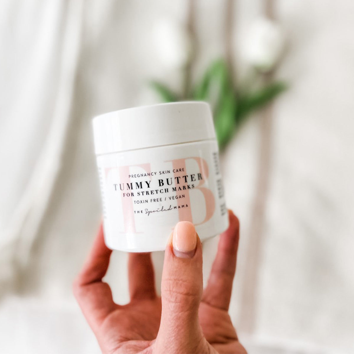 Tummy Butter Post Pregnancy Stretch Mark Cream in - Stretch Mark Lotion > pregnancy stretch marks removal cream > postpartum body care > postpartum skin care > best product for pregnancy stretch marks > post pregnancy skincare > after pregnancy stretch marks removal cream > postpartum belly skin photo