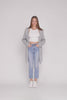 Zenana Hooded Open Front Sweater Cardigan