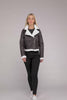 Ambiance Apparel Plush Teddy Trimmed PU Jacket