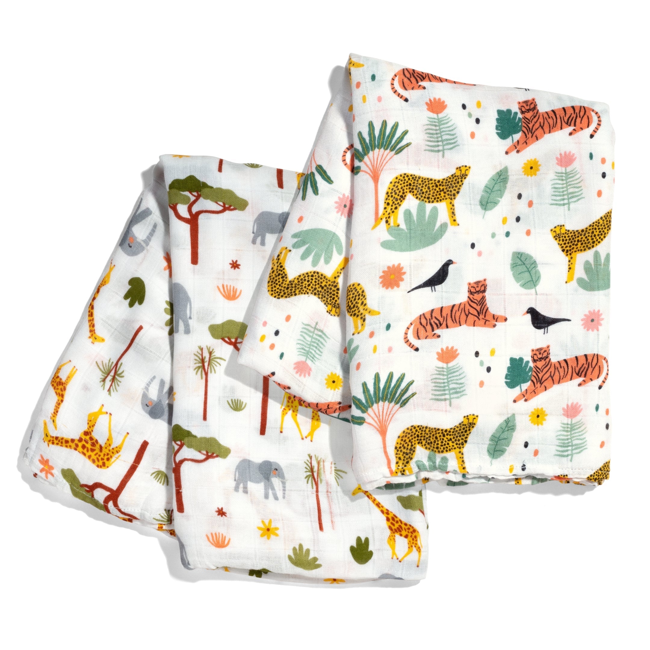 Jungle & Savanna Swaddle 2-Pack in - Swaddle photo