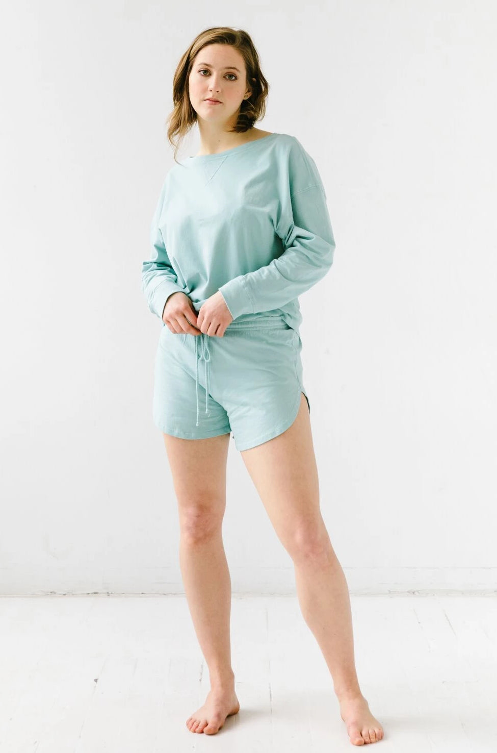 Salua Ribbed Pullover in - PULLOVER photo