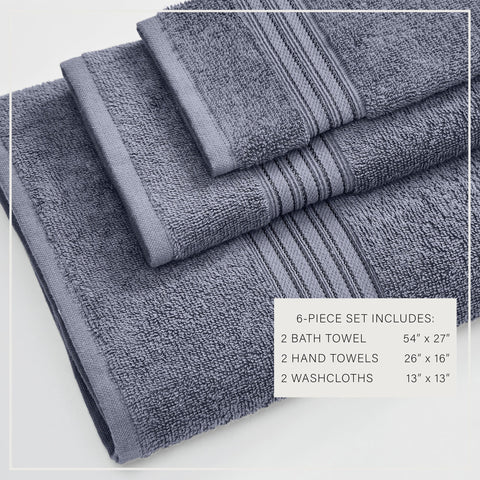 Cotton Terry Bath Towel Set - Cooper Collection in - photo
