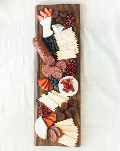 24" Acacia Wood Serving Board in - Tableware photo