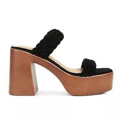 Rag & Company Misaki Braided Detail Chunky Sandals - SwagglyLife Home & Fashion