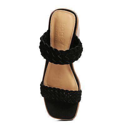 Rag & Company Misaki Braided Detail Chunky Sandals - SwagglyLife Home & Fashion