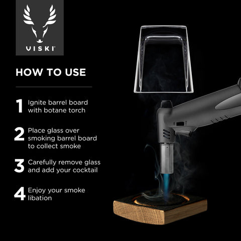 Barrel Board Smoking Kit in - product_type::barware_sets photo
