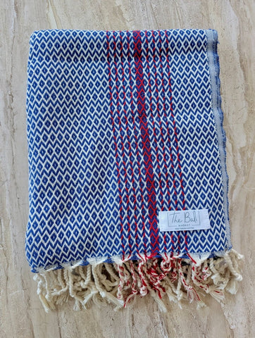 Redline Towel Collection - Understated Elegance & Superior Quality - Turkish Cotton Beach Towel in - Towel photo