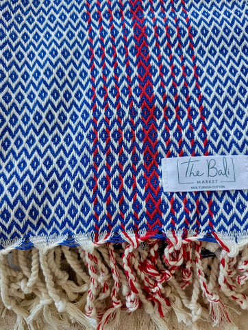 Redline Towel Collection - Understated Elegance & Superior Quality - Turkish Cotton Beach Towel in - Towel photo