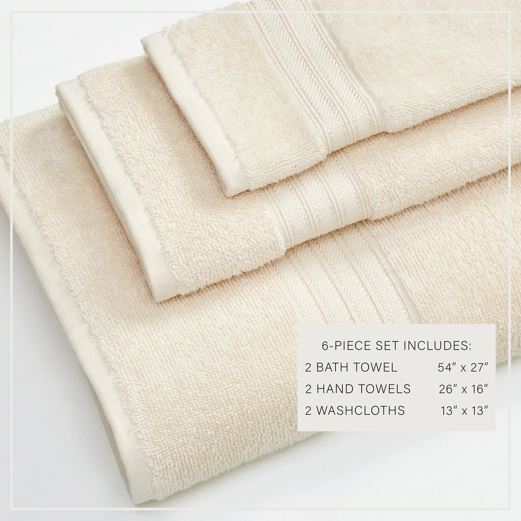 Cotton Terry Bath Towel Set - Cooper Collection in - photo