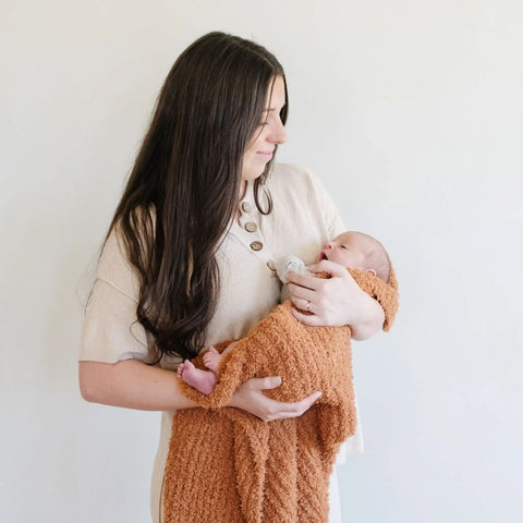 Saranoni Ribbed BAMBONI® Receiving Blankets