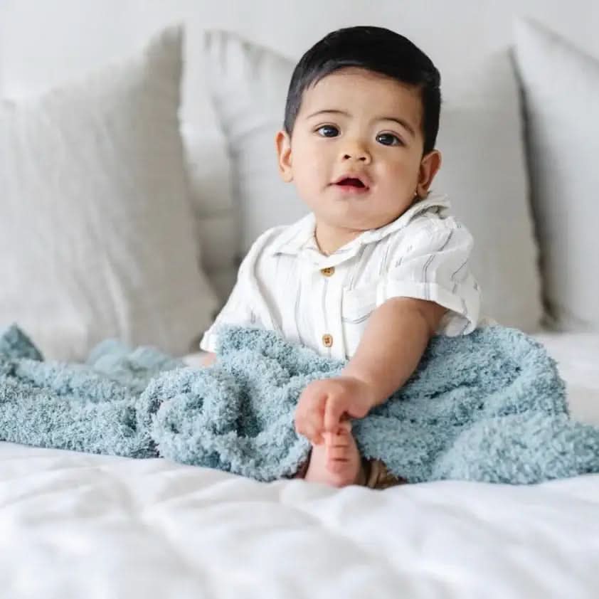 Saranoni Ribbed BAMBONI® Receiving Blankets