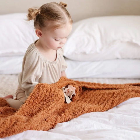 Saranoni Ribbed BAMBONI® Receiving Blankets