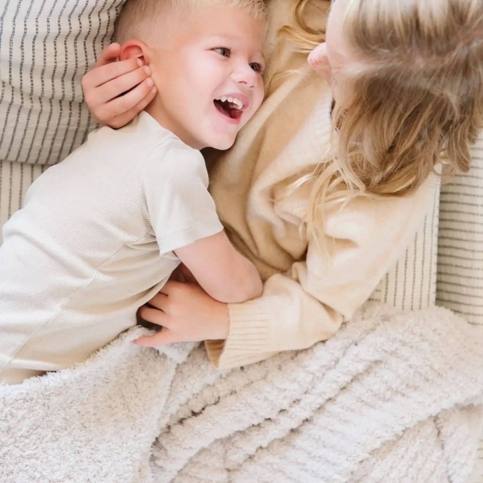 Saranoni Ribbed BAMBONI® Receiving Blankets
