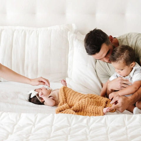 Saranoni Ribbed BAMBONI® Receiving Blankets
