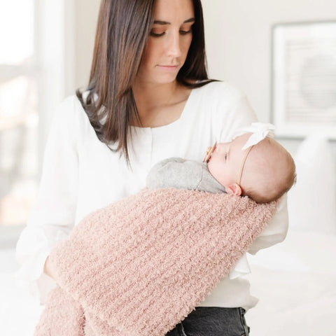 Saranoni Ribbed BAMBONI® Receiving Blankets