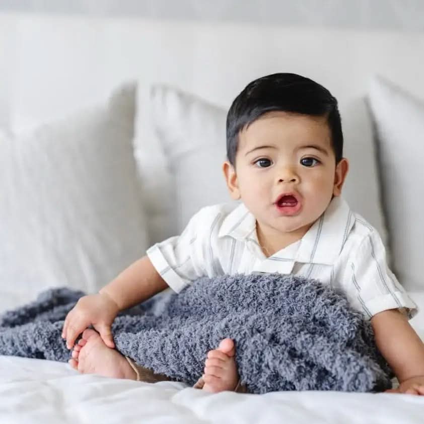 Saranoni Ribbed BAMBONI® Receiving Blankets