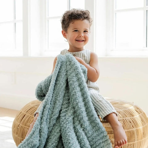 Saranoni Ribbed BAMBONI® Receiving Blankets